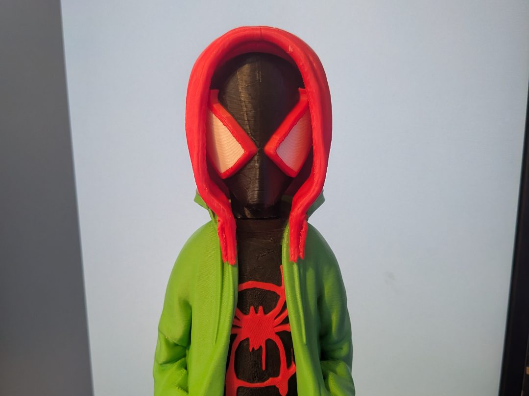 Miles Morales Spiderman Head for Urban Bugs Body — vue 1