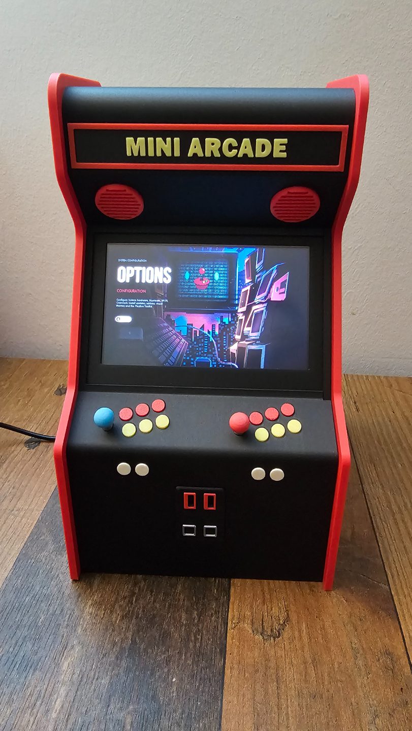 Mini Arcade Project — vue 1