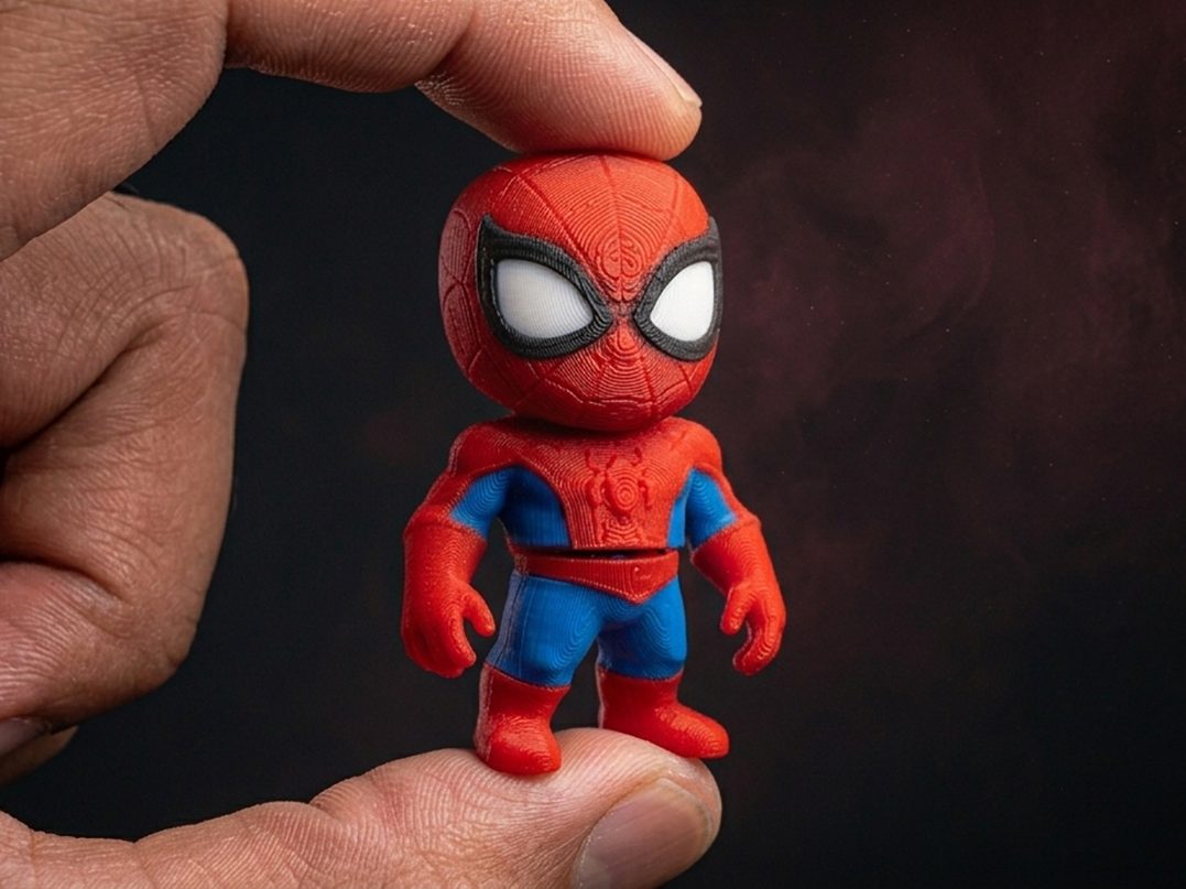 mini flexi Spider-man — vue 1