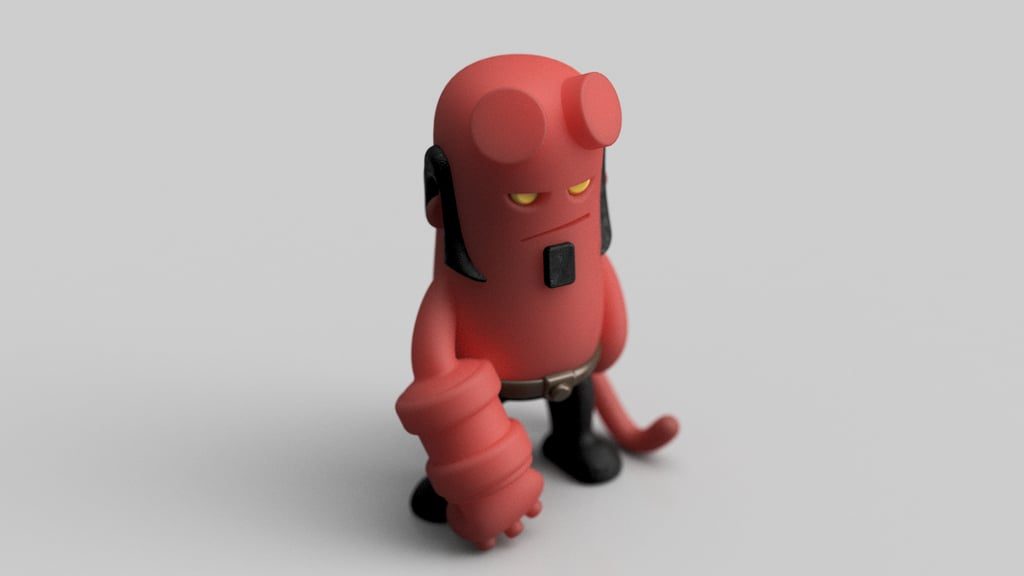 Mini Hellboy — vue 1