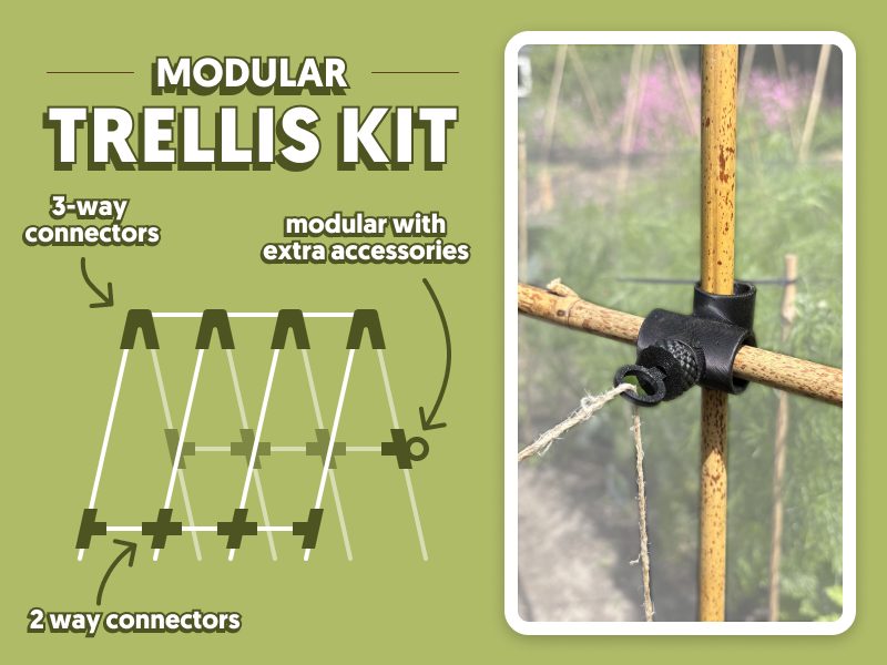 Modular trellis kit + accessories — vue 1