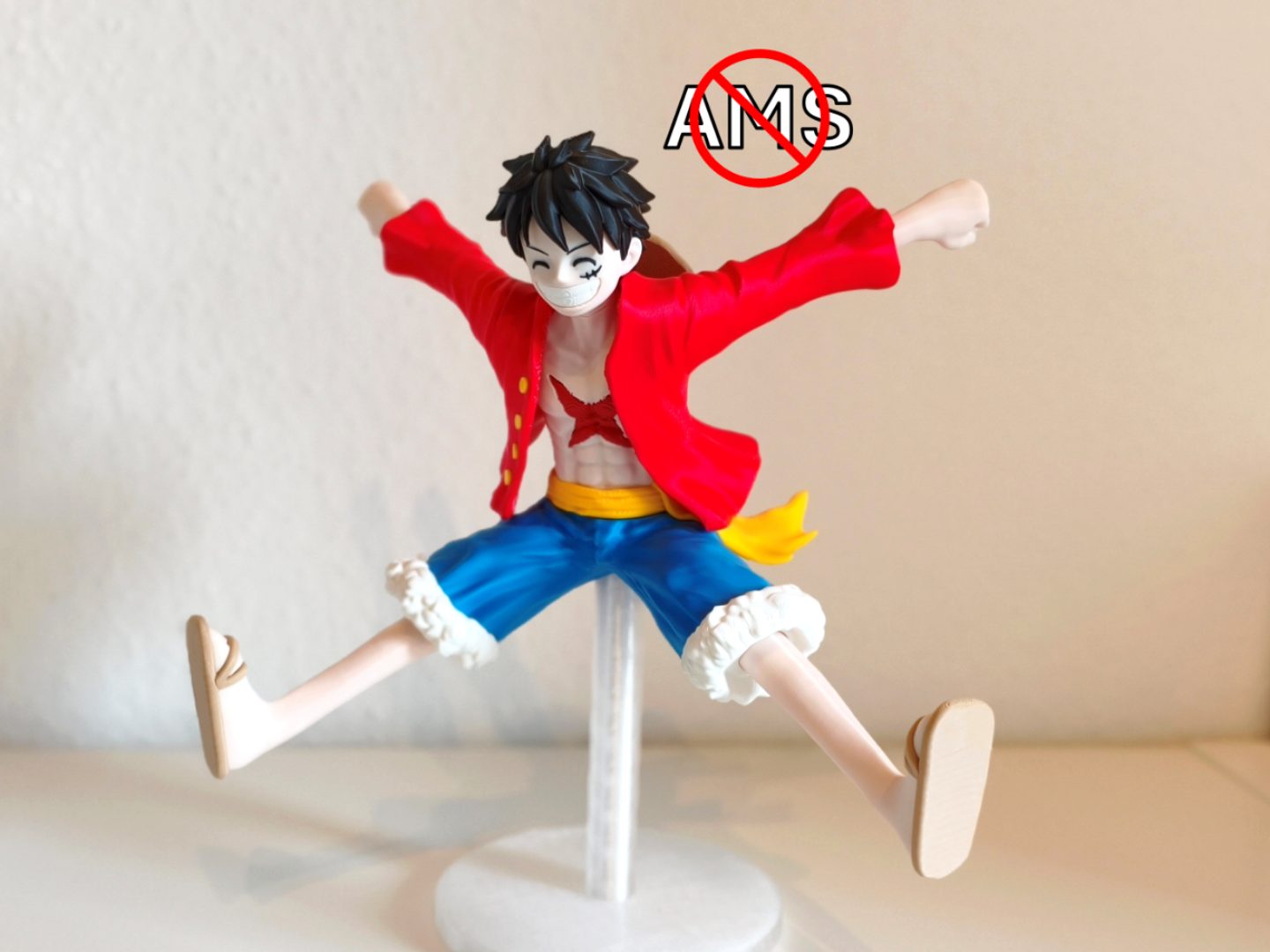 Monkey D. Luffy post-timeskip — vue 1