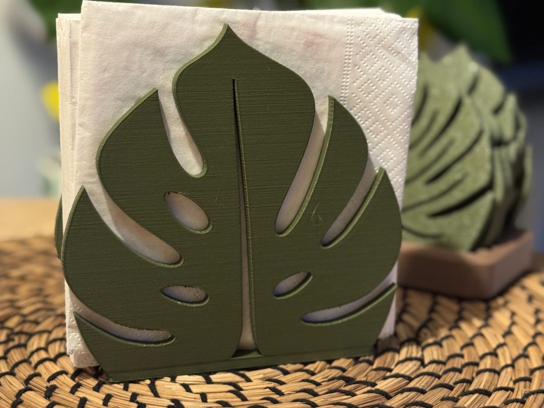 Monstera Napkin Holder — vue 1