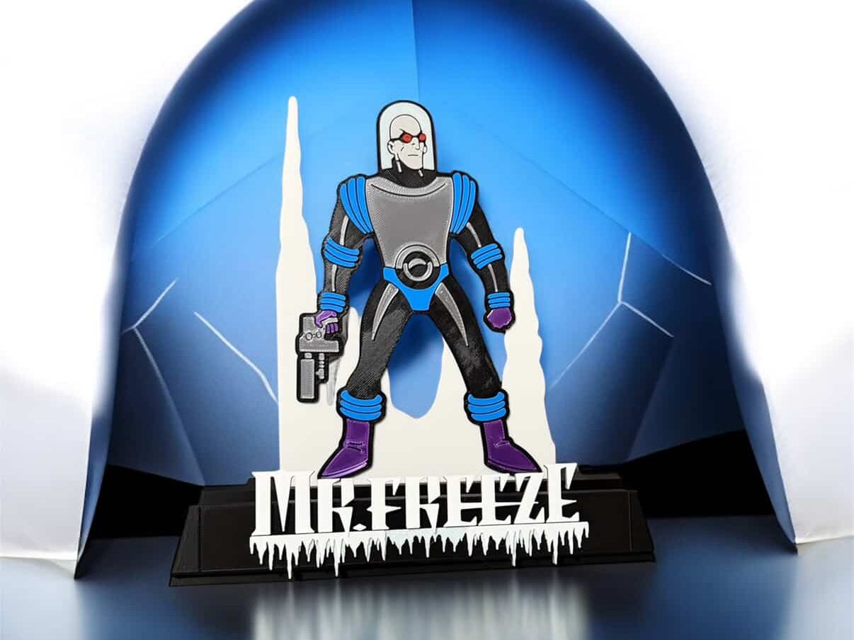 Mr. Freeze Comic Book Kickstand — vue 1