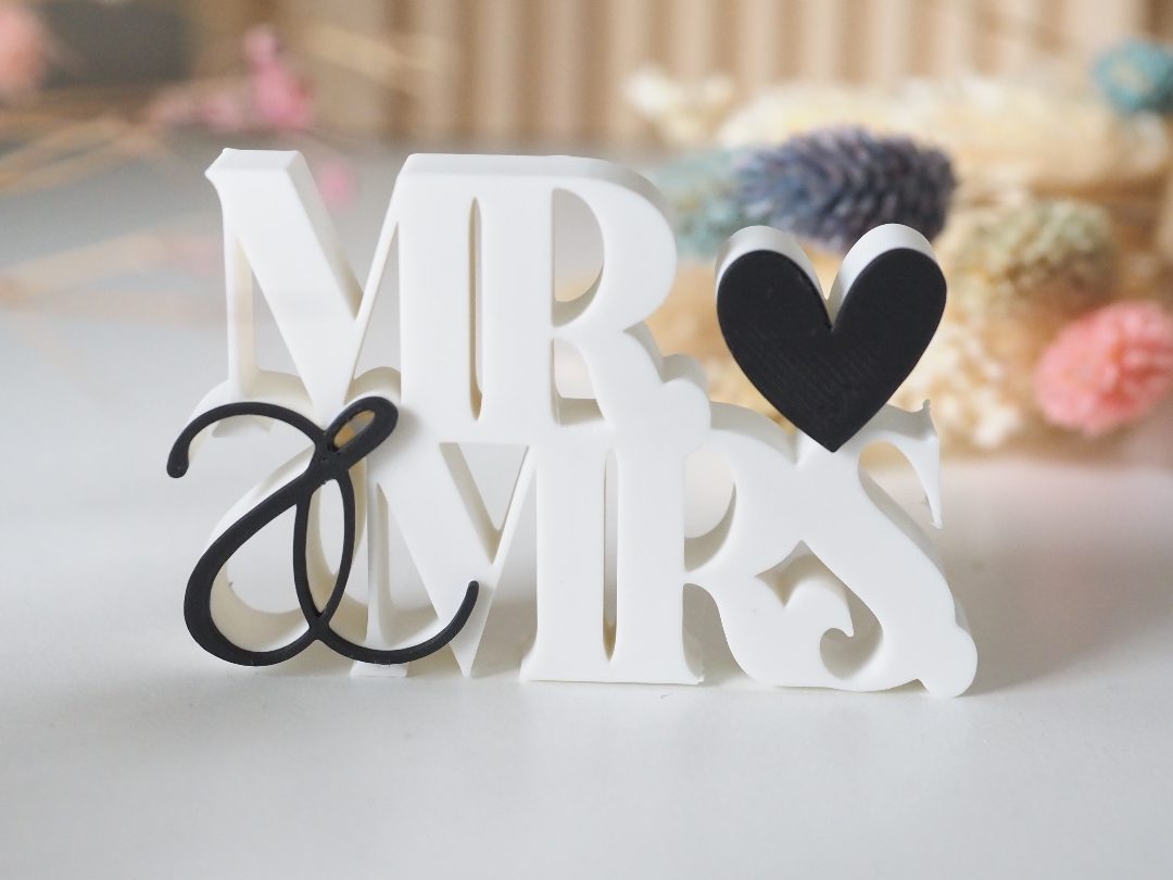 Mr & Mrs mit Herz — vue 1