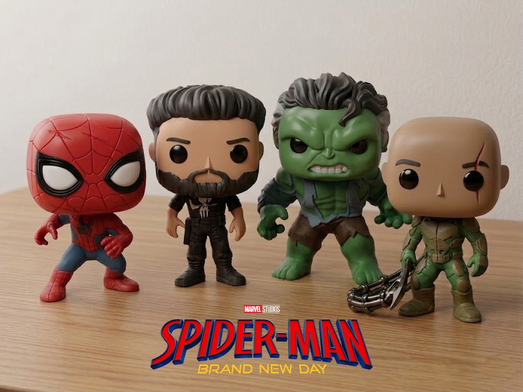 MULTICOLOR Spider-Man: Brand New Day Figures Set — vue 1