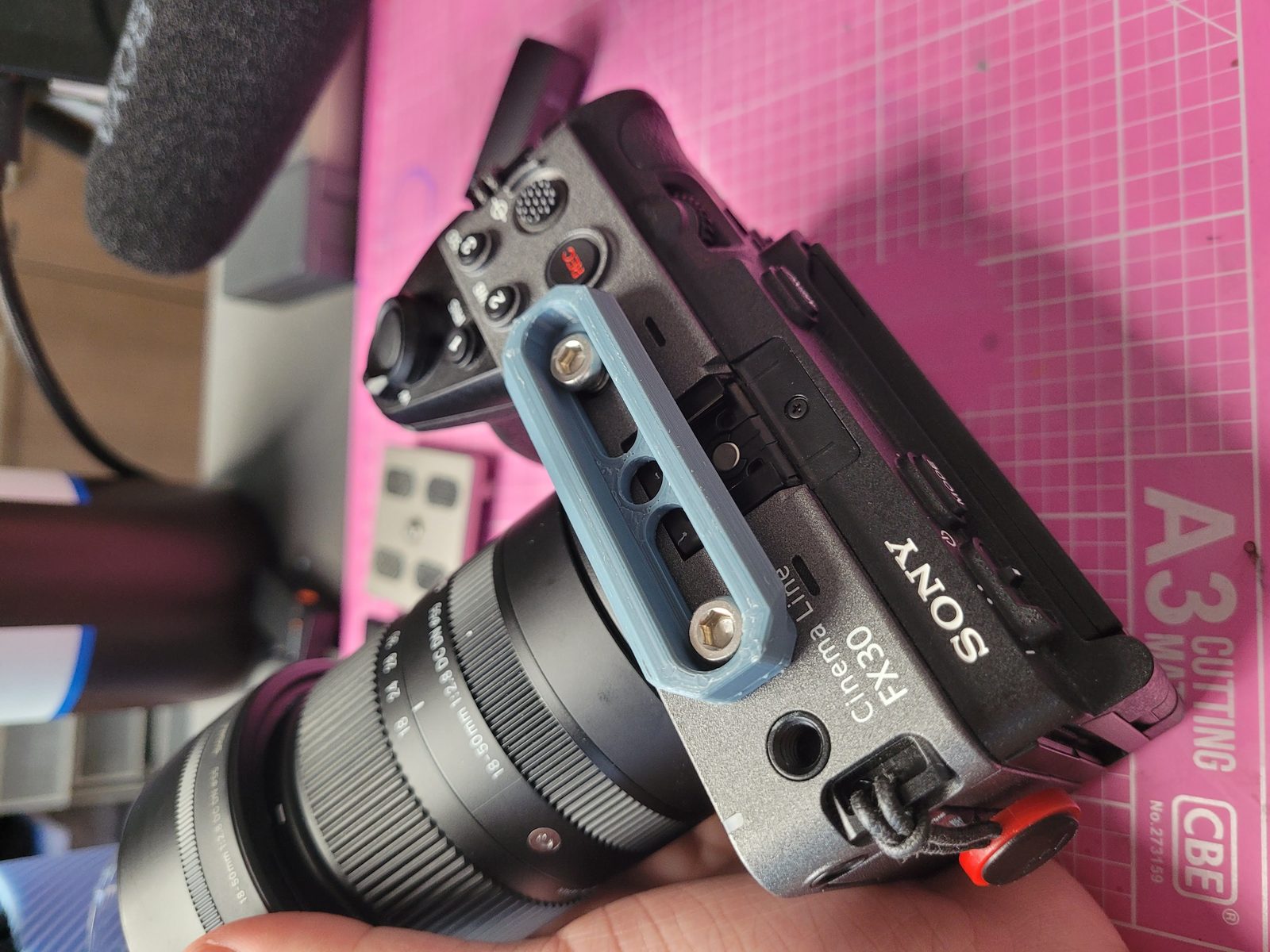 Nato Rails for the FX3/FX30 — vue 1