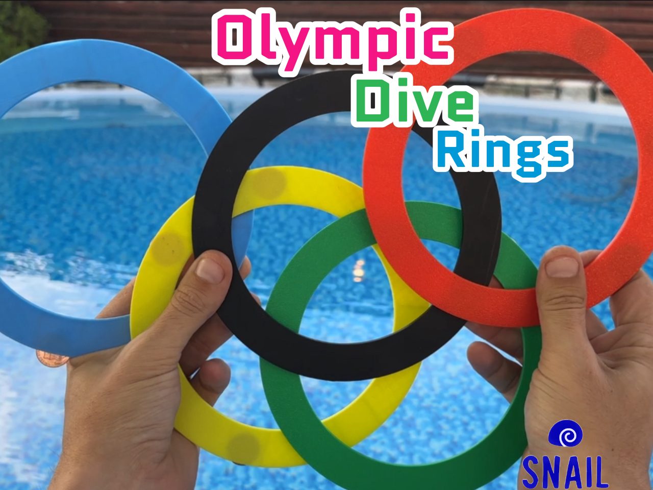 Olympic Dive Rings. Pool Toy. Beach Toy — vue 1