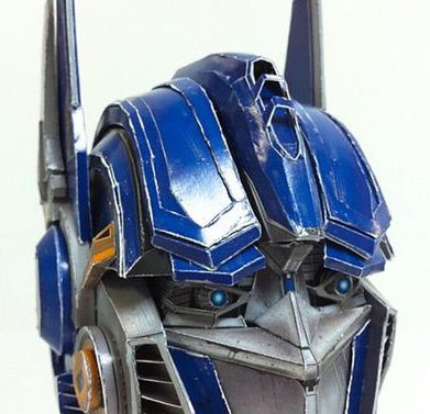 Optimus Prime Helmet — vue 1