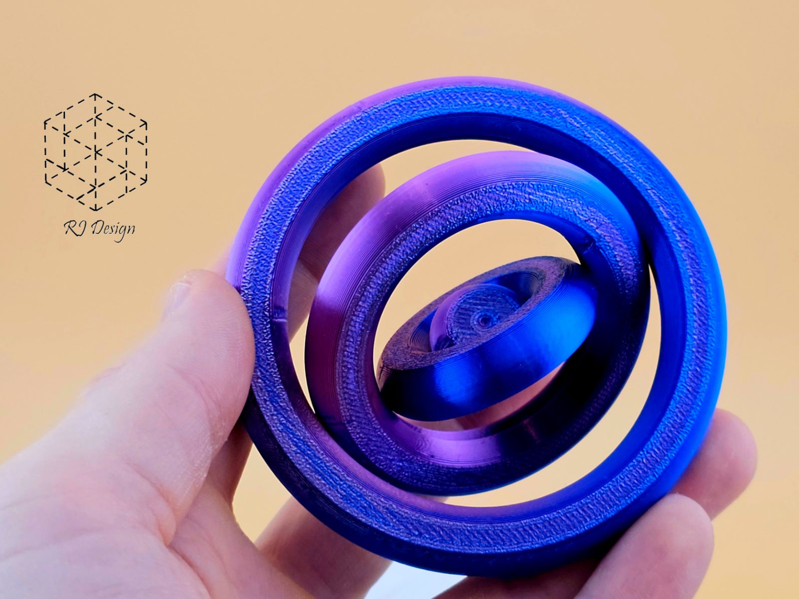 Orbital Gyro Fidget — vue 1