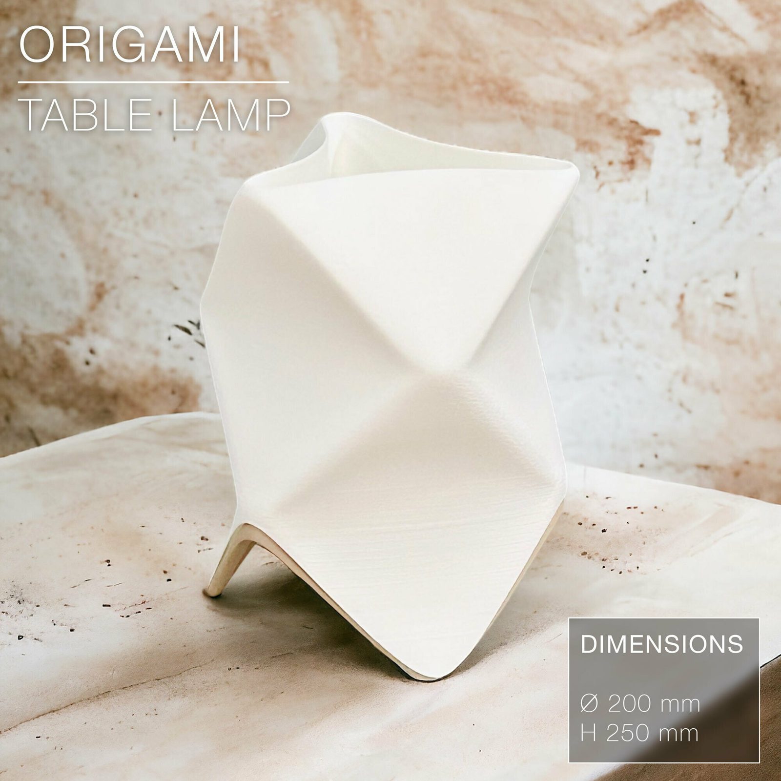 Origami Lamp — vue 1