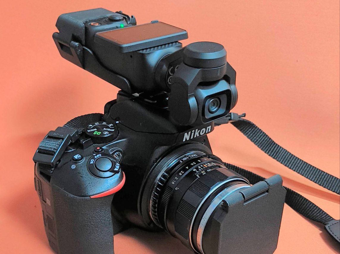 osmo pocket 3 hot choe mount — vue 1