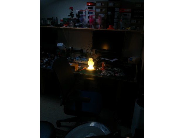 Owl LED Lamp — vue 14