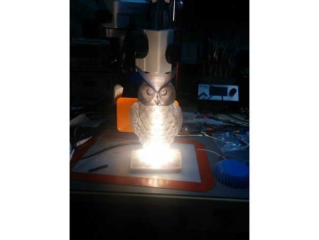 Owl LED Lamp — vue 24