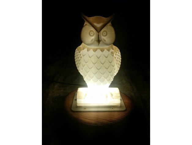 Owl LED Lamp — vue 27