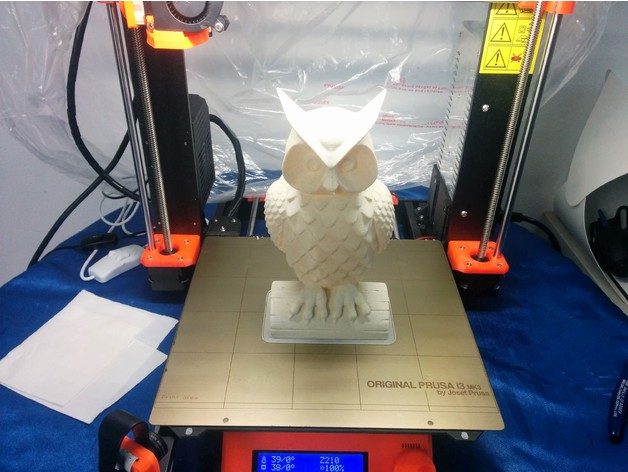 Owl LED Lamp — vue 33
