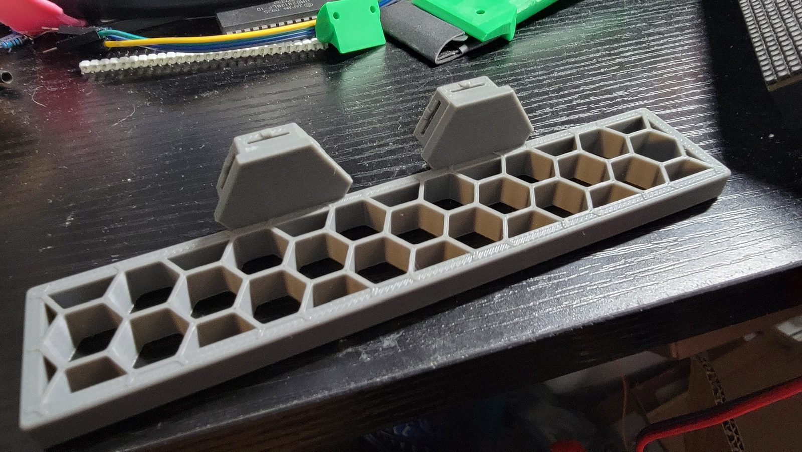 Parametric Model for HSW Hexagonal Tool Holder — vue 1