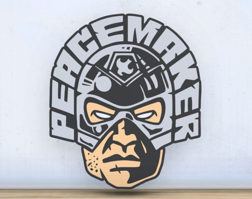 Peacemaker- Layered - Word Wall Art — vue 1
