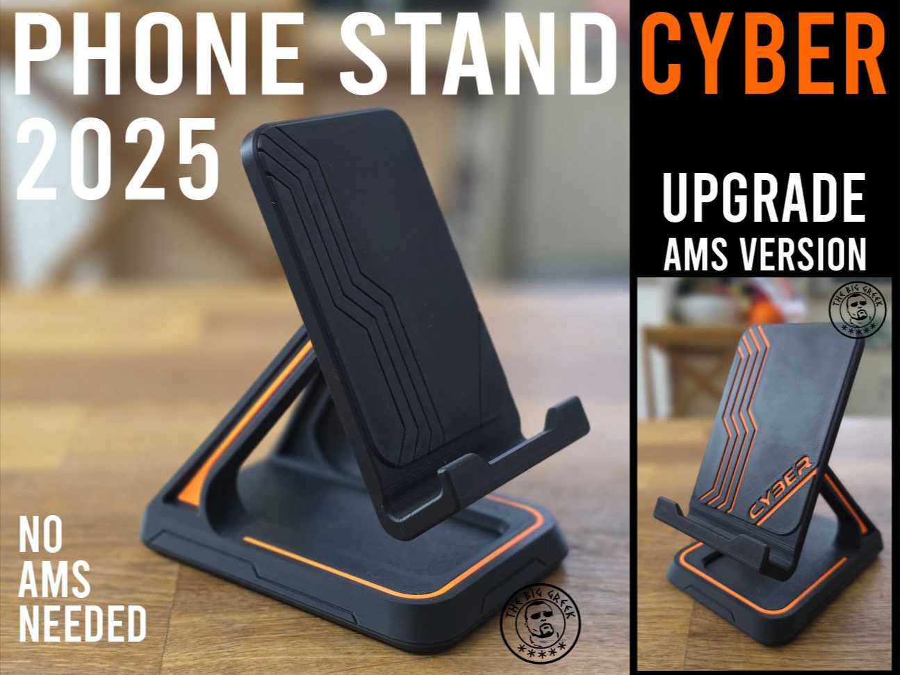PHONE STAND 2025-CYBER- NEEDED + AMS VERSION — vue 1