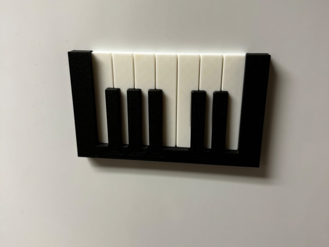Piano Keys - Magnet Key Hooks — vue 1