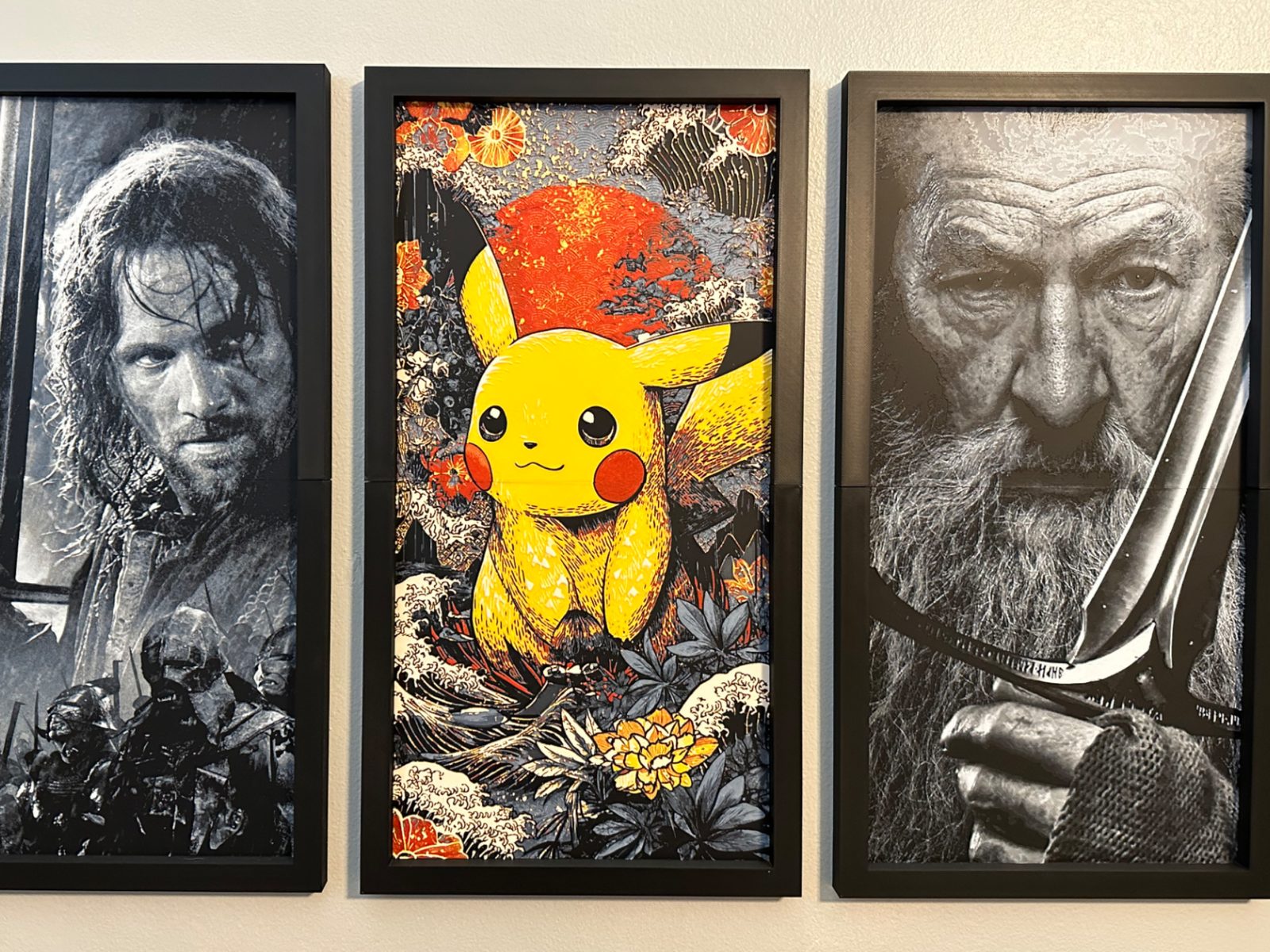 Pikachu 2-piece Hueforge — vue 1