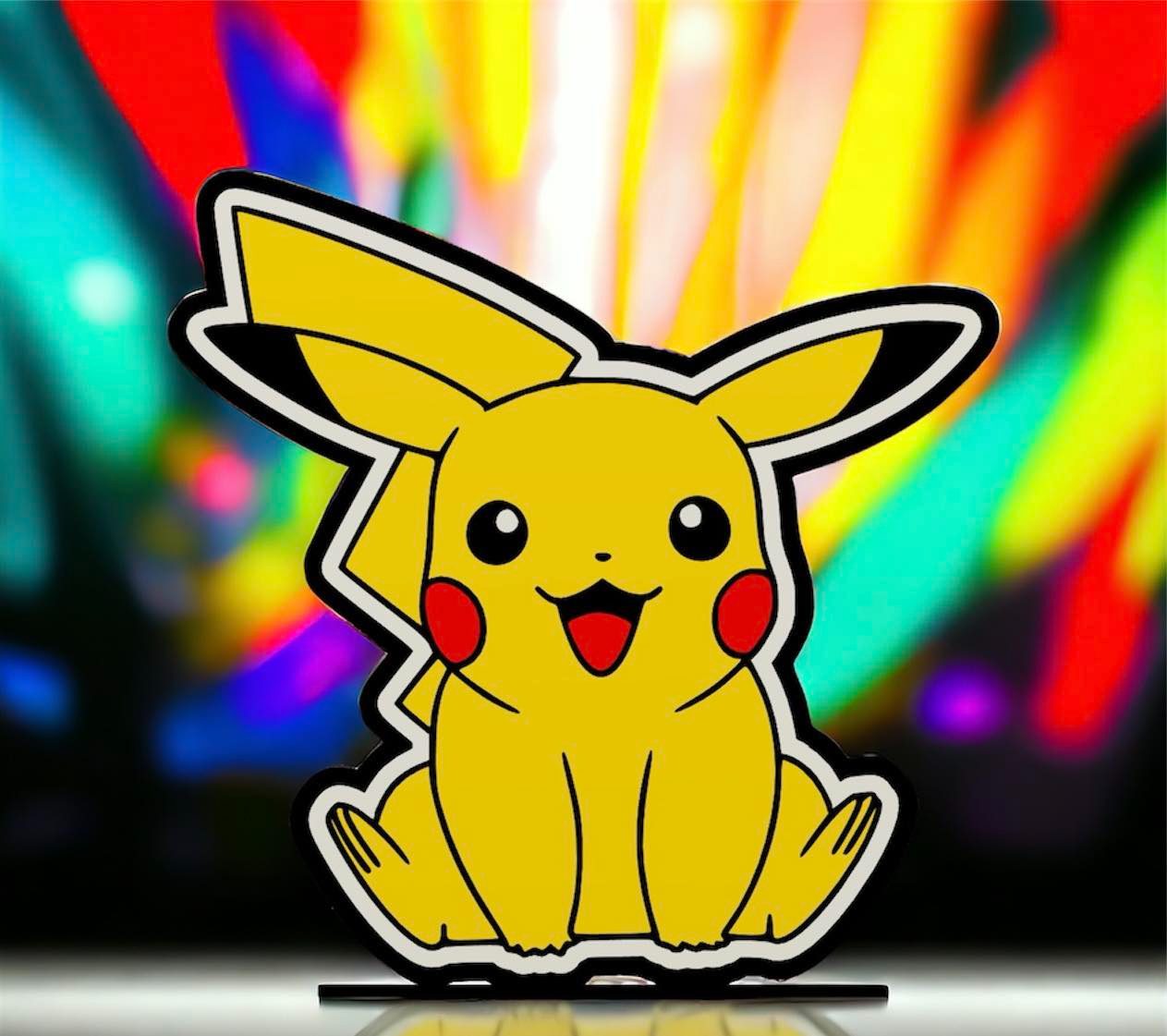 Pikachu (4 Color) LED Lamp — vue 1