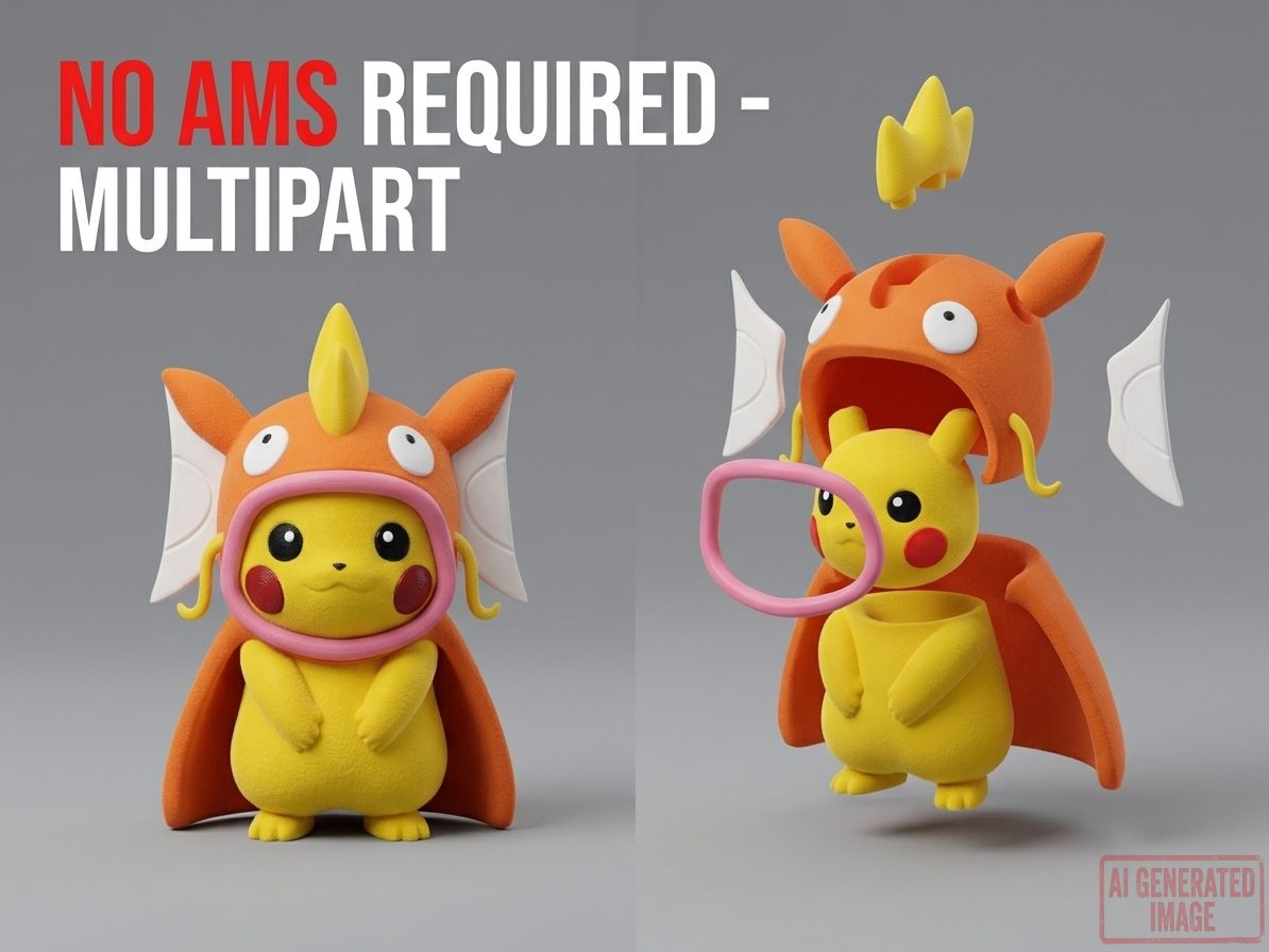 Pikachu Magikarp Poncho | Multipart NEEDED — vue 1