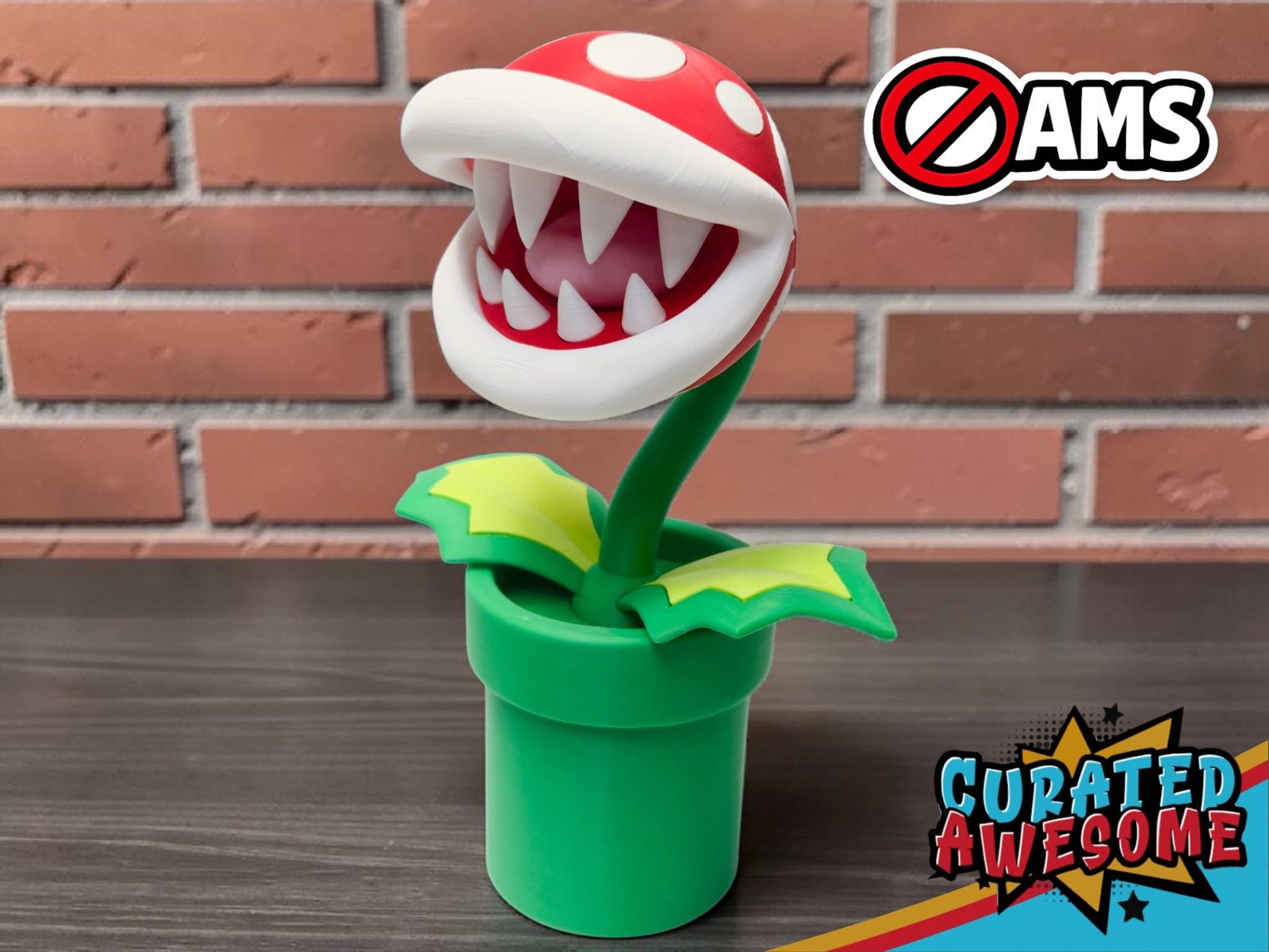 Piranha Plant With Pipe — vue 1