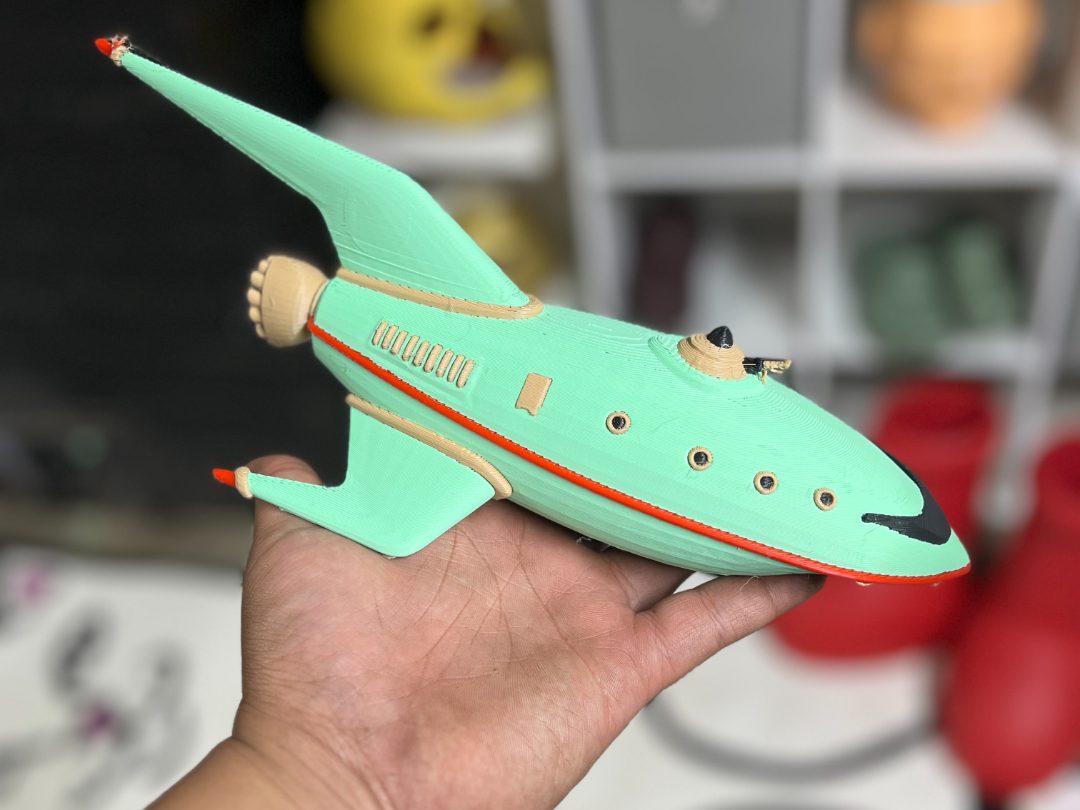 planet express ship — vue 1