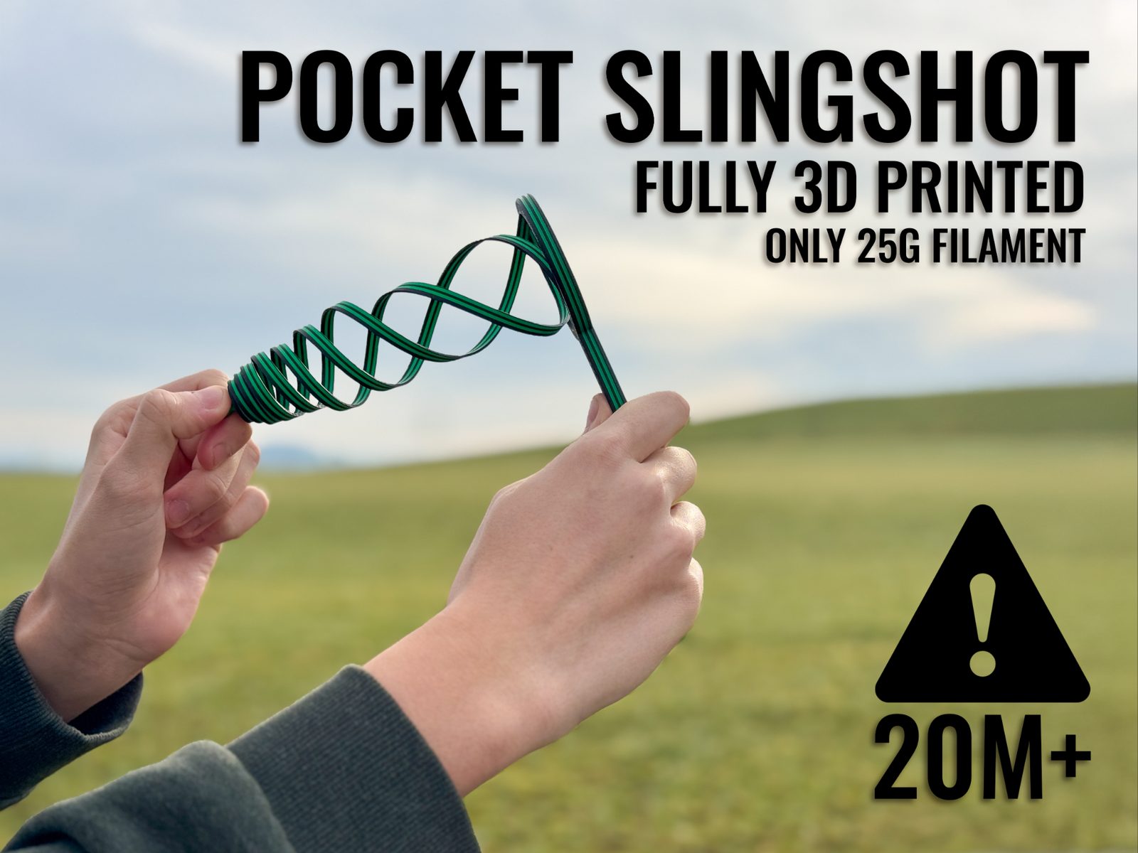 Pocket Slingshot | 20+Meters! — vue 1