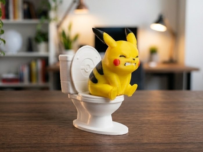 Pokemon pikachu poop — vue 1
