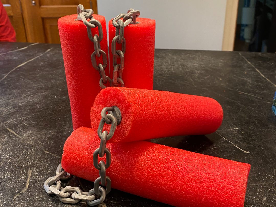 Pool Noodle Nunchucks! — vue 1