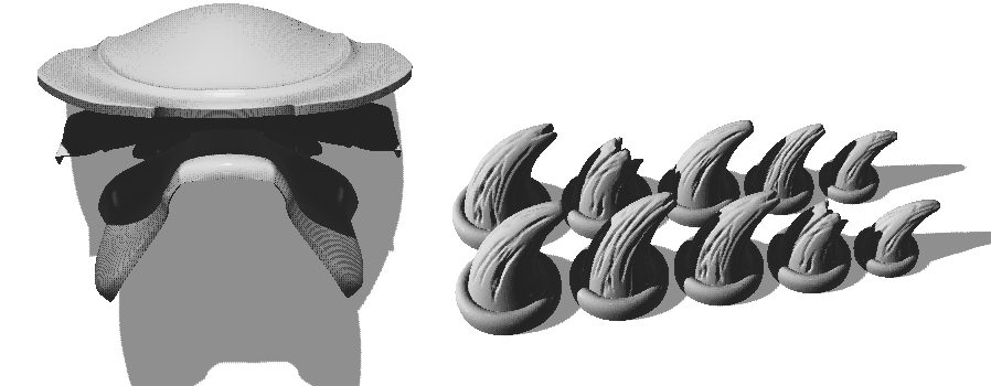 Predator-mask — vue 1