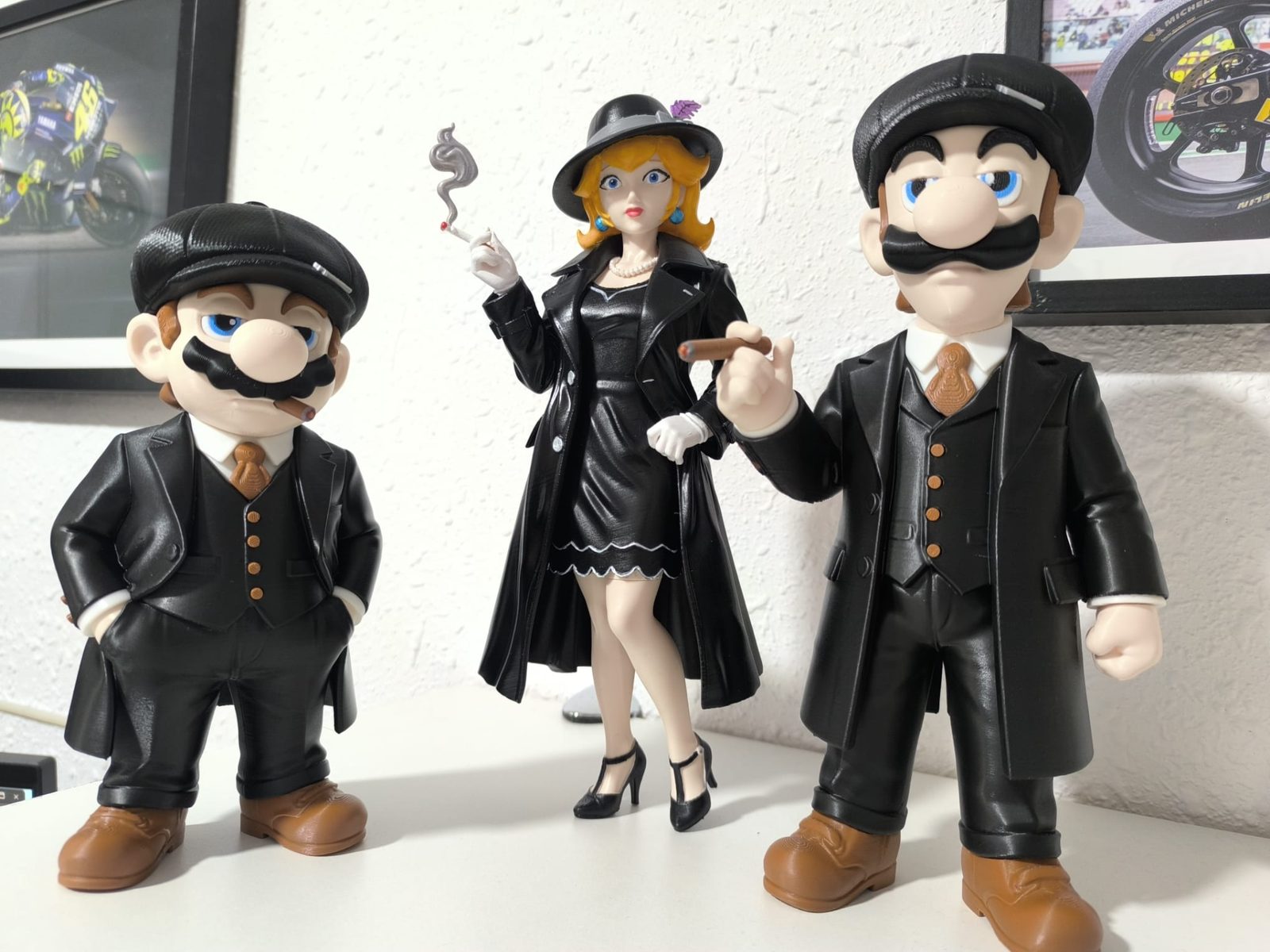Princesa Peach Peaky Blinders — vue 1