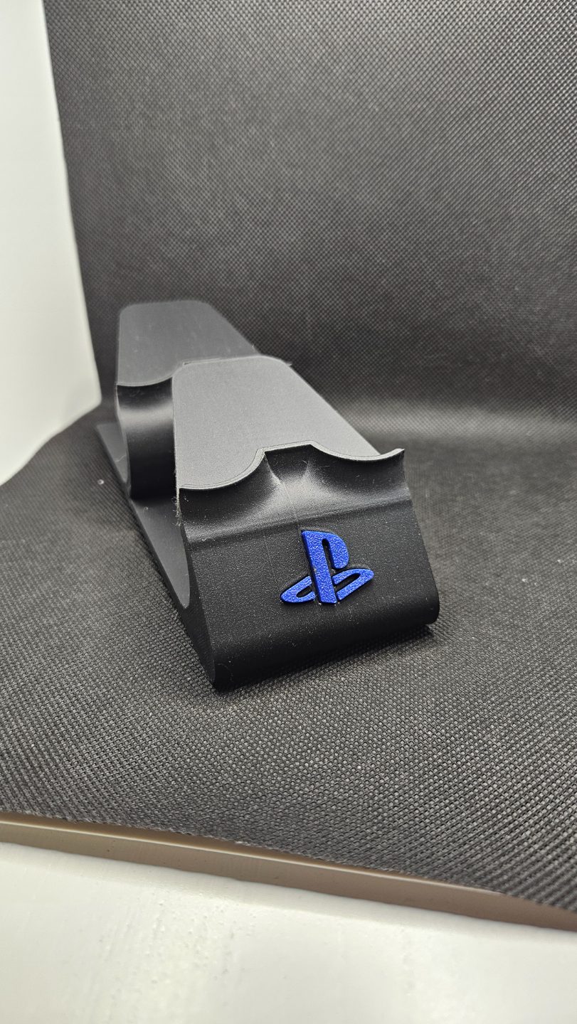 PS3 Dual Shock Controller Double Stand with Logo — vue 1