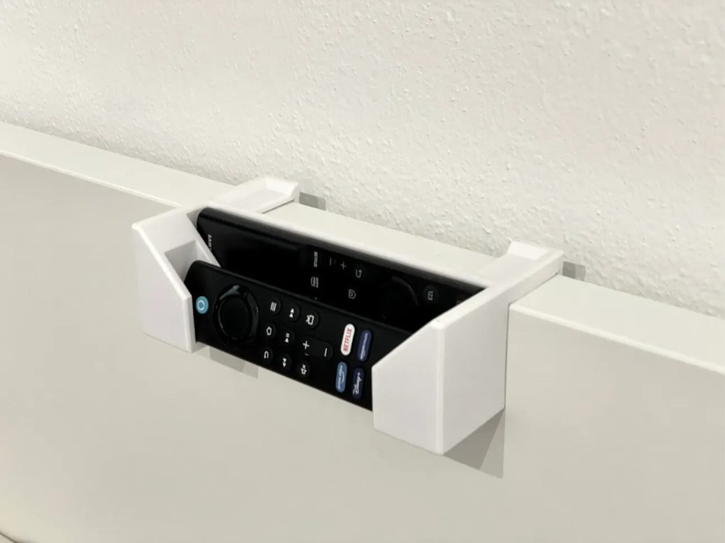 Remote Holder IKEA MALM Bed / Fire TV Remote / Samsung Remote — vue 1