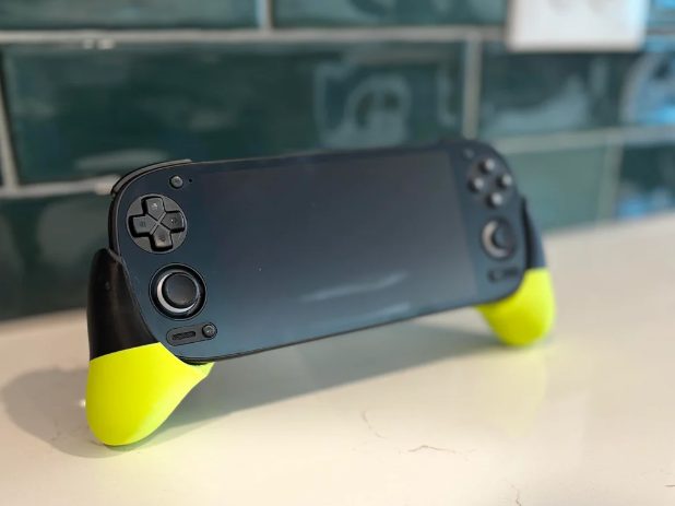 Retroid Pocket 5 no-clamp grip — vue 1