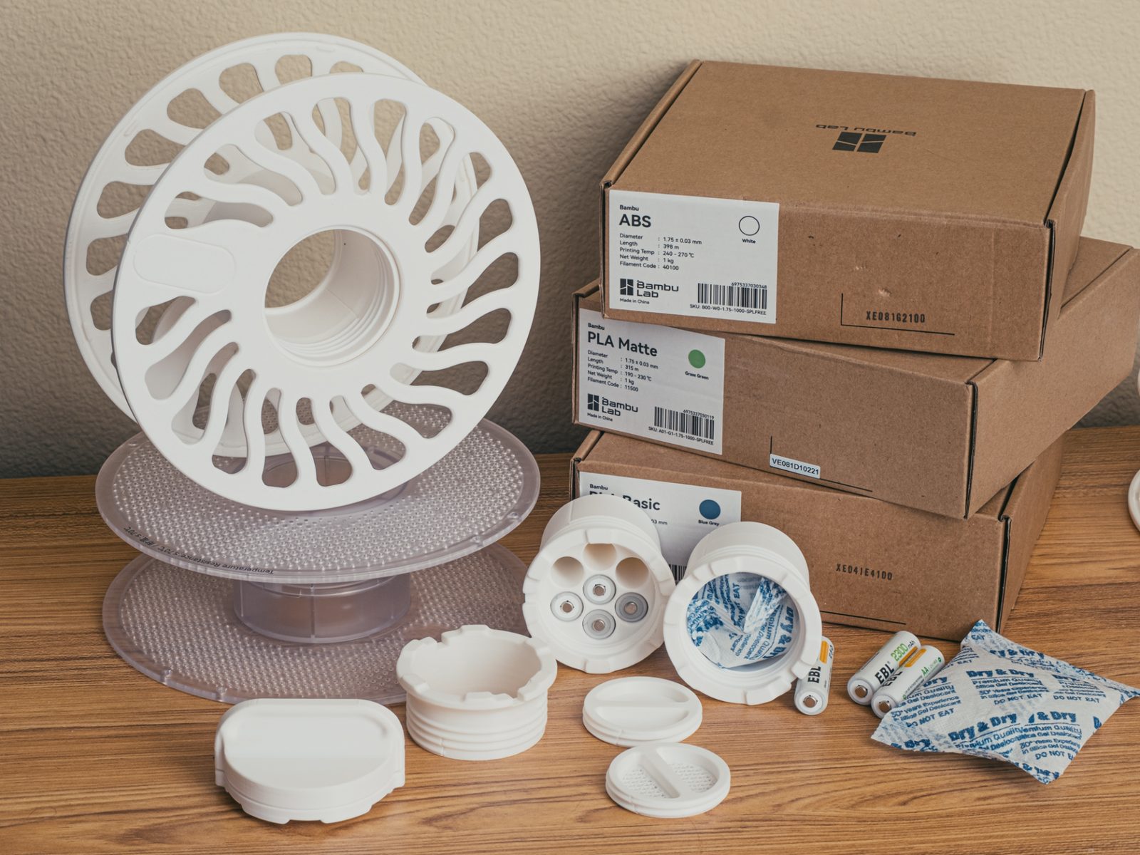 Reusable spool for Bambu refills — vue 1
