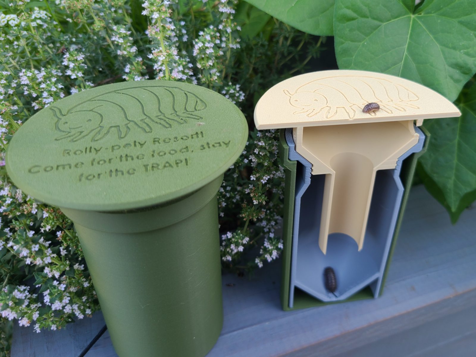 Roly Poly Population Control Trap — vue 1