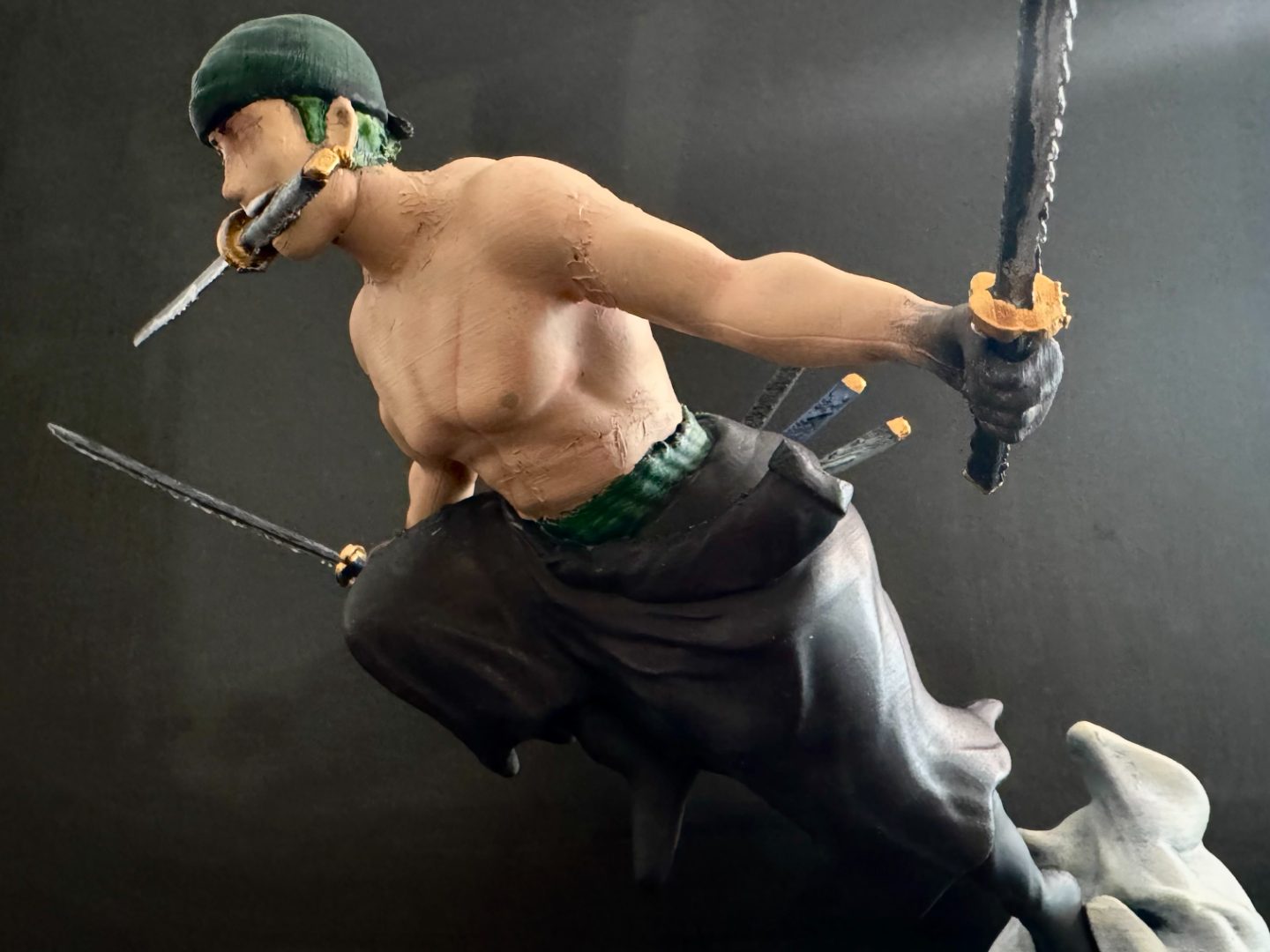 Roronoa Zoro – Three-Sword Style Statue –One Piece — vue 1