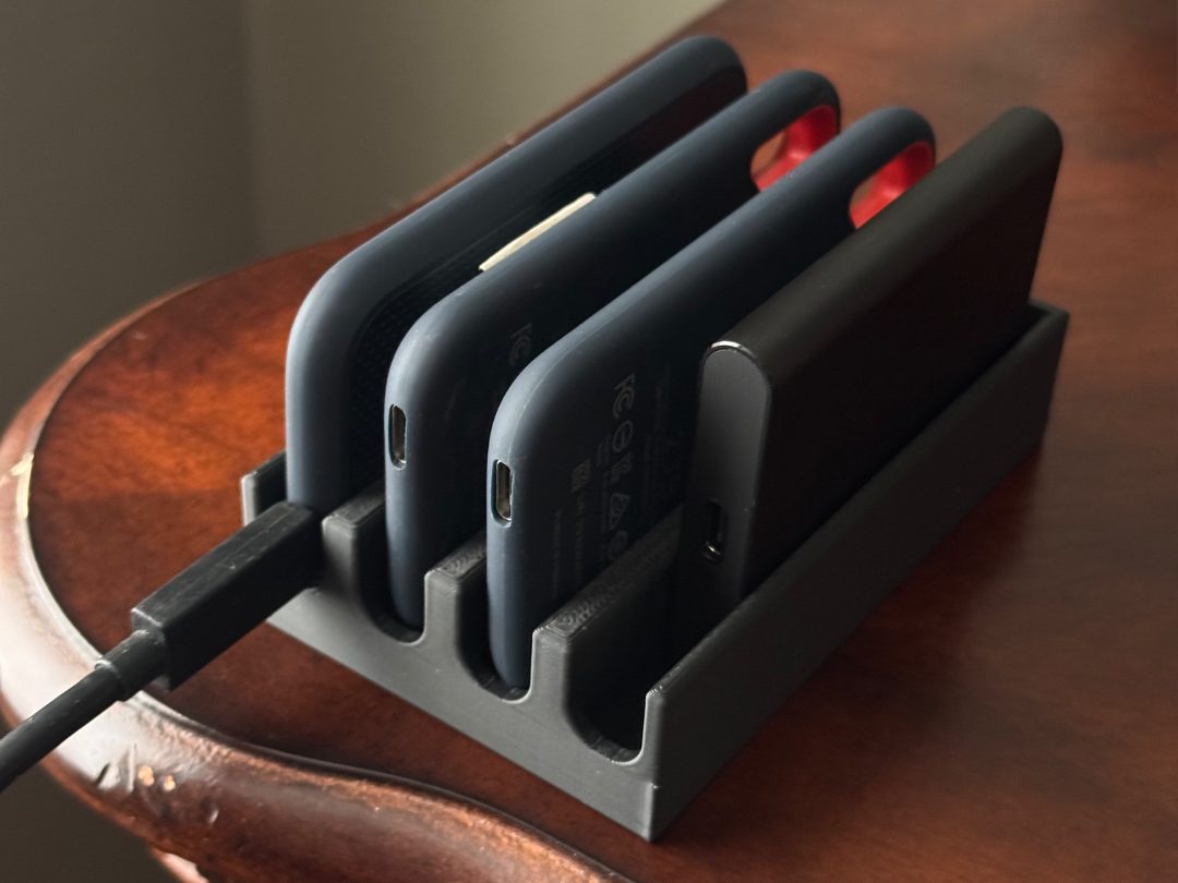 Sandisk SSD Holder - 4 Slot — vue 1