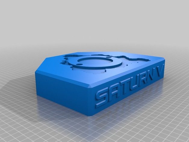 Saturn V Animated Display Lamp — vue 6