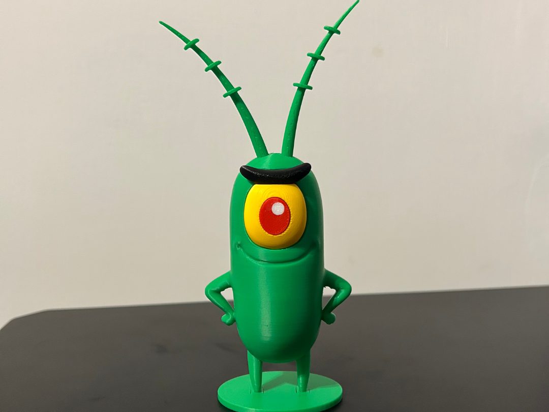 Sheldon J. Plankton - - Spongebob toy — vue 1