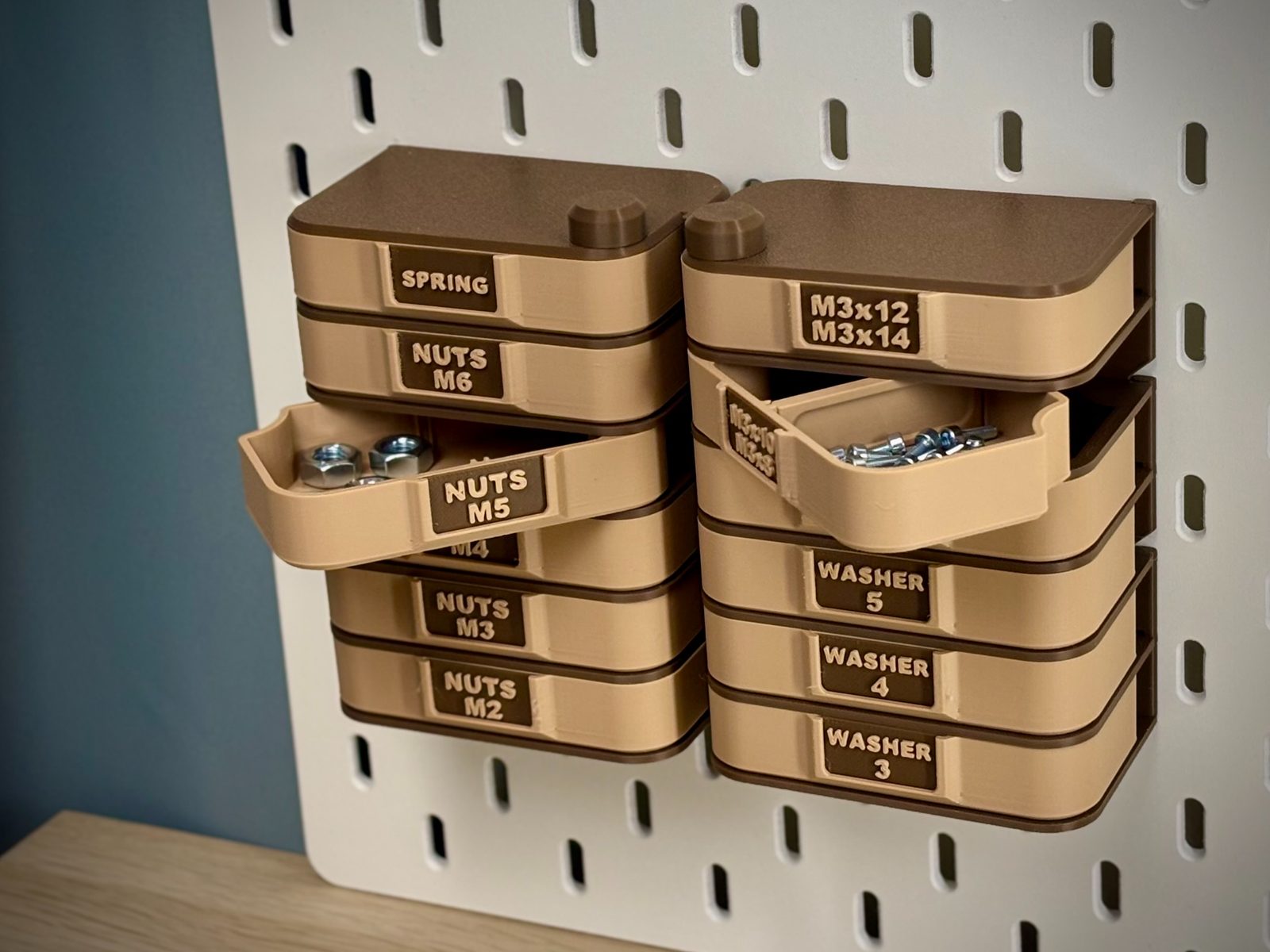Skadis Modular Storage Organizer | Storage Box — vue 1