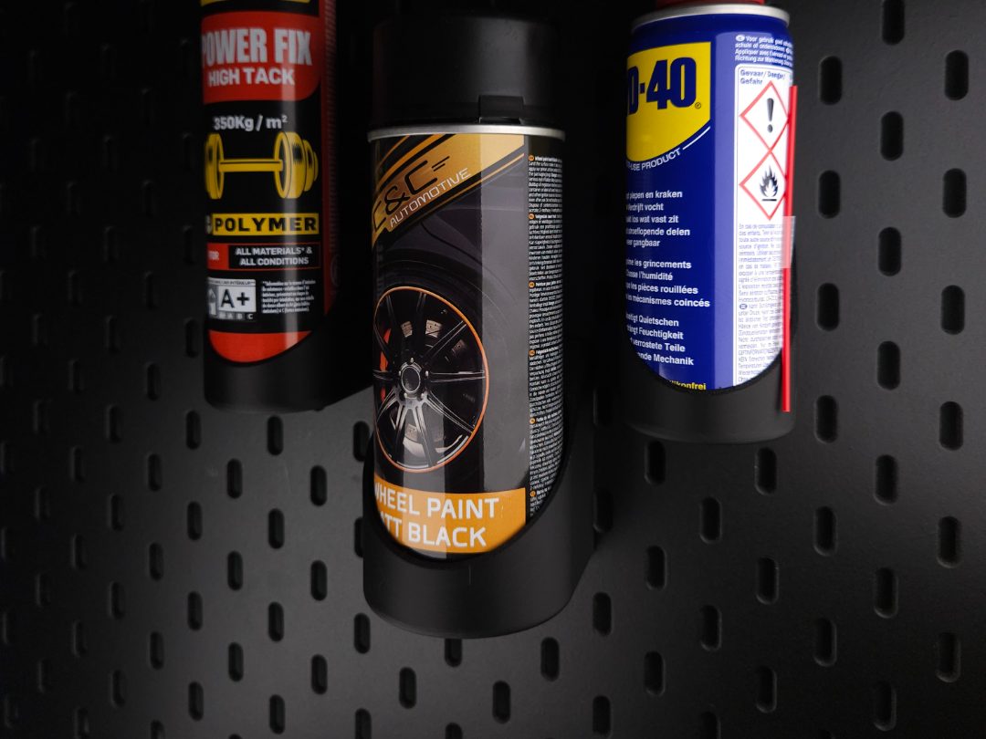 SKADIS TUBE HOLDER SPRAY PAINT - CAULK - WD 40 CAN — vue 1