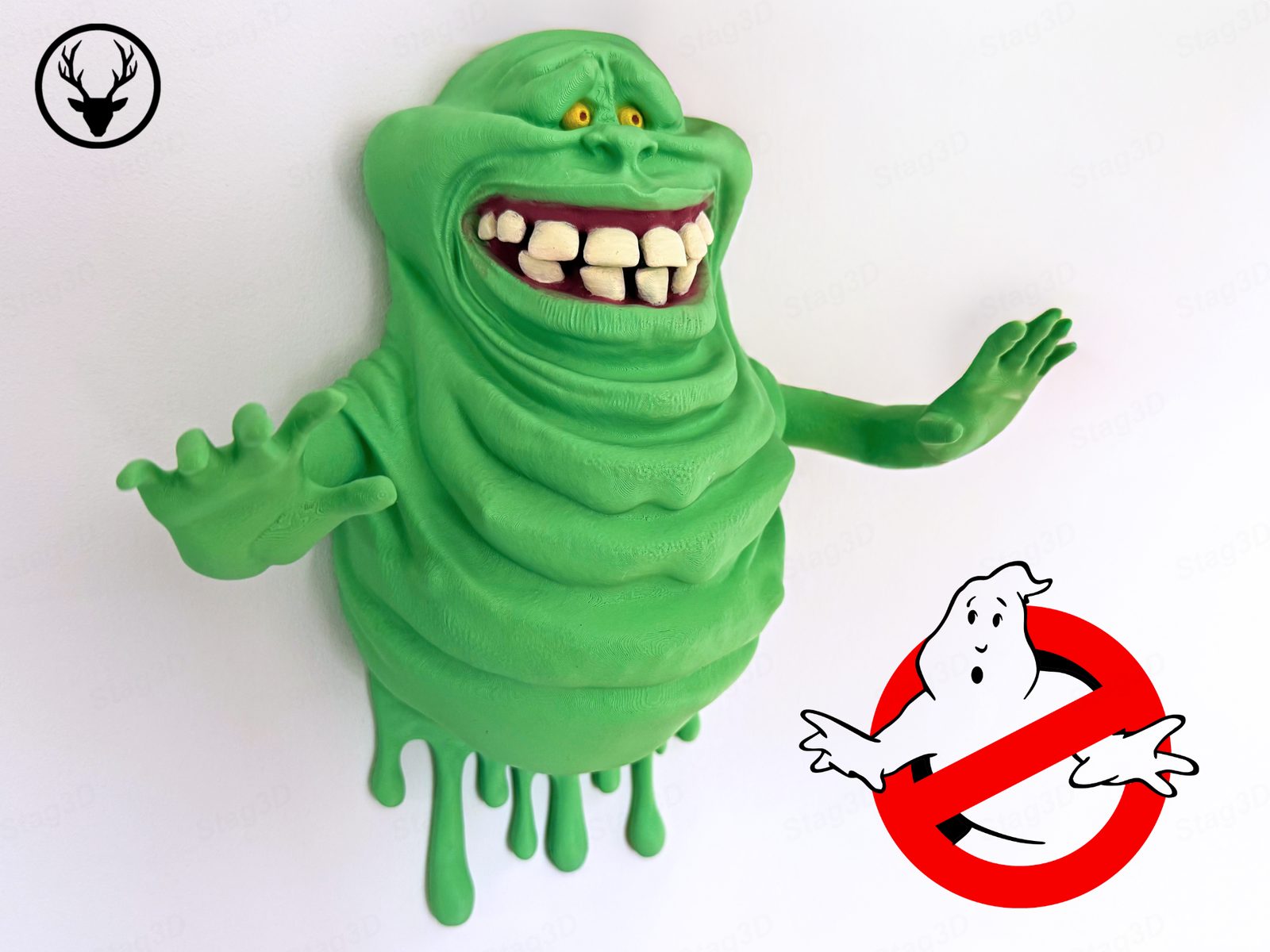 Slimer - Ghostbusters Wall Mount — vue 1