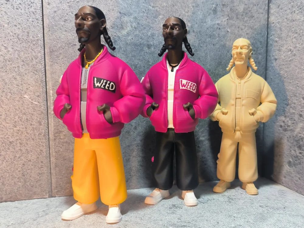 Snoop Dogg Cartoon Figure 148 Color — vue 1