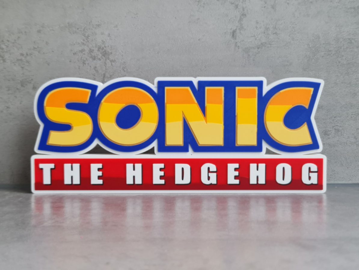Sonic the Hedgehog Logo / Sign — vue 1