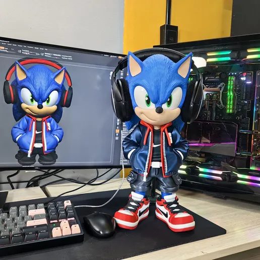 Sonic Urban Vibes Collection (Super Sonic & Shadow Variants — vue 1