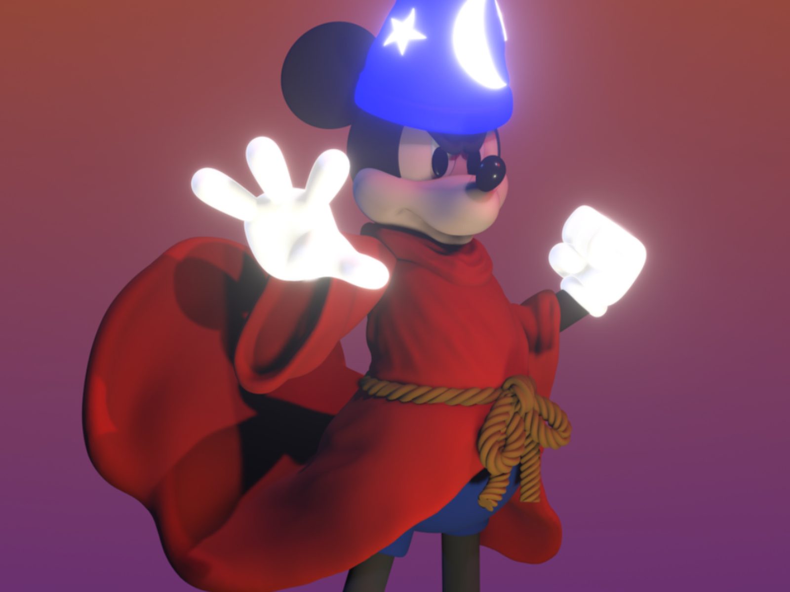 Sorcerer Mickey — vue 1
